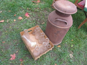 Milk Can, Bottles