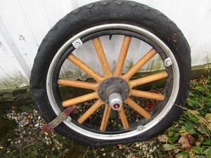 Ford Wooden Spoke wheel