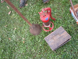 Cistern Pump, Clothes Stomper