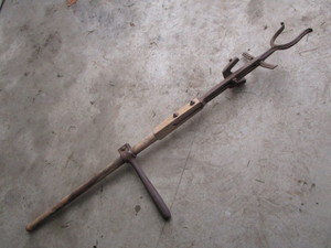 Antique Disk Blade Sharpener