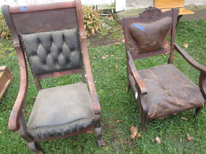 Pair Antique Chairs