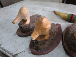 Carved Ducks