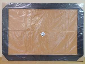 lot 165 image: New Amanti Art Tuxedo Black 41.12 in. x 29.12 in. Framed Corkboard Memo Board