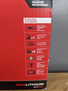 lot 41A image: Brand New Milwaukee M12 FUEL 12V Lithium-Ion Cordless Oscillating Multi-Tool Kit with 4.0 Ah Battery, Charger, Accessories and Tool Bag 