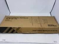 lot 107 image: Best Buy essentials - Extended Tilt TV Wall Mount for Most 3270 TVs - Black