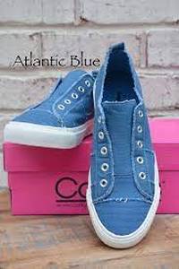 lot 35 image: Corkys Womens Babalu Casual Slip On Fashion Sneaker (Atlantic Blue,9)