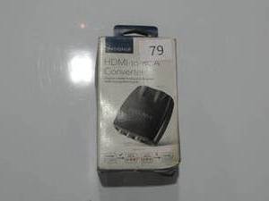 lot 79 image: Insignia - HDMI to RCA Converter - Black