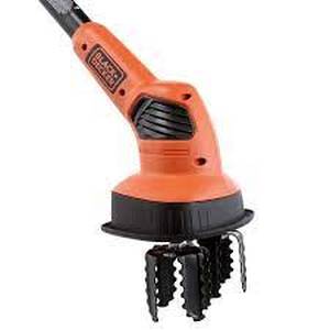 lot 121 image: BLACKDECKER 20V MAX 7 in. Lithium-Ion Cordless Garden CultivatorTiller