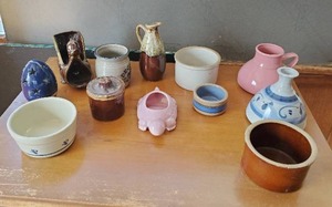 Collection Of Stoneware And Ceramic Pieces