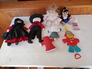 Collection Of Dolls And More