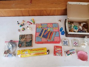 Collection Of Games And Toys
