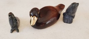 Three Animal Figurines