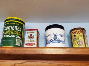 Collection Of Tins