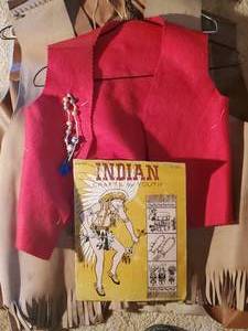 Collection Of Vintage Indian Princess And Boy Scout Gear