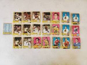1972 Tops NHL All Star Hockey Cards