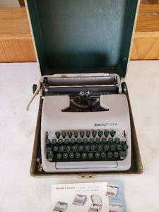 Old Smith-Corona Typewriter