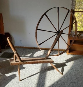 Large Spinning Wheel Loom