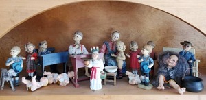 Collection Of Norwegian Candy Design Figurines