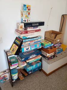 Collection Of Board Games And More