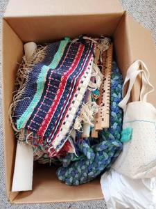 Collection Of Fabric And Weavings