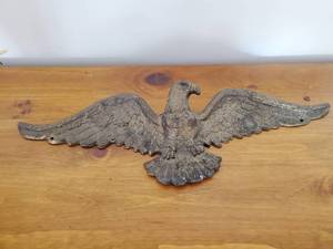 Metal Eagle Wall Plaque