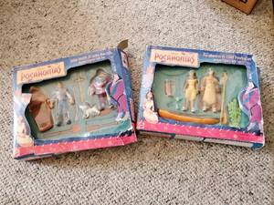 Two Pocahontas Action Figure Gift Sets