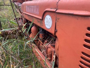 McCormick Farmall M Tractor w Wide Front Wheels
