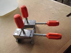 Pair of Pony branded bench clamps...