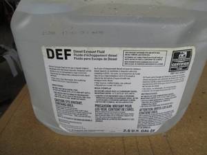 2.5-Gallon jug of Diesel Exhaust Fl...