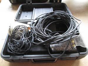 Eagle GPS Aqua-Vu fish finder in ha...