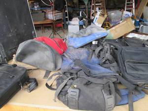 Nice assortment of travel bags and ...