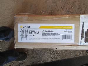 Chief MTMU Black metal Wall hung TV...