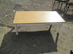 White wood base Coffee table with n...