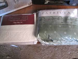 2-sets of brand new in package king...