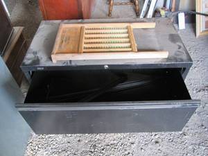 Office Max 2-drawer black lateral f...