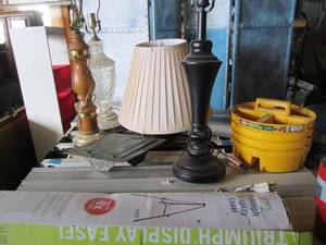 Variety lot of Household lamps with...