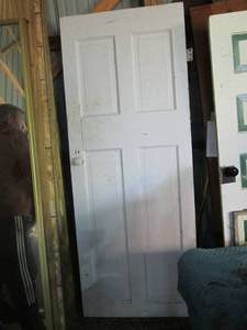 30x77 Antique Wood interior panel...
