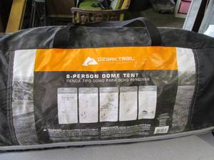 Ozark Trail 8-person done tent in z...