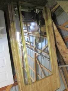 Set of (2) Mirrored Sliding closet ...