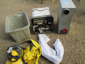 RVMotorhome water heater and heate...