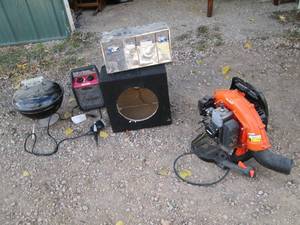 Small Weber Charcoal Grill, misc sp...
