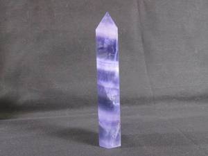 lot 40 image: (FS) 6  Six Point Lavendar Flourite Tower...