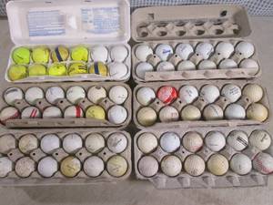 lot 61 image: (BS) 6 Dozen (72) Assorted Golf Bal...
