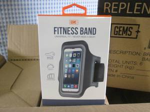 lot 96 image: (RM3) Case of 48 Fitness Bands in G...