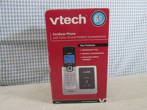 lot 125 image: (EC1) VTech Cordless Phone with Cal...