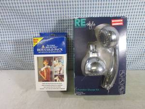 lot 151 image: (BS) 3-Function Shower Kit and Bed ...