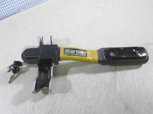 lot 167 image: (H-1) Alarmor Steering Lock & Alarm...