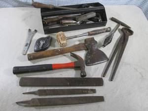 lot 181 image: (RM3) Assorted Tools Etc with Tool ...
