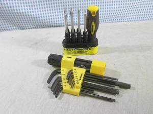lot 189 image: (EC1) Hex Wrench Set and Screwdrive...