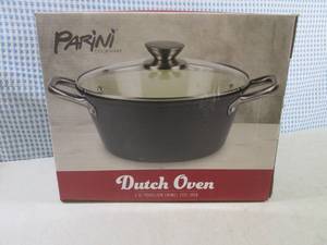lot 202 image: (BS) Parini 5 Qt Porcelain Enamel C...